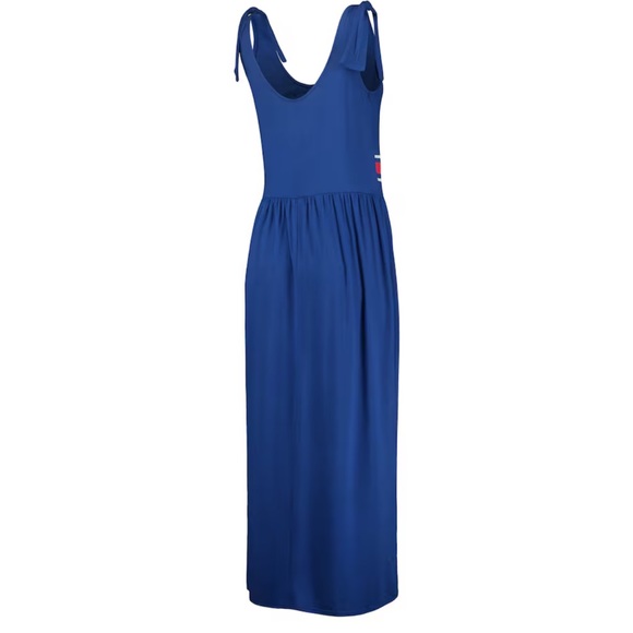 NWT Chicago Cubs G-III 4Her by Carl Bank Royal Game Over Maxi Dress - Picture 4 of 9